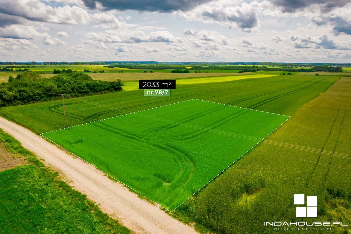 Duża działka pod budownictwo jednorodzinne Skórowo (1)