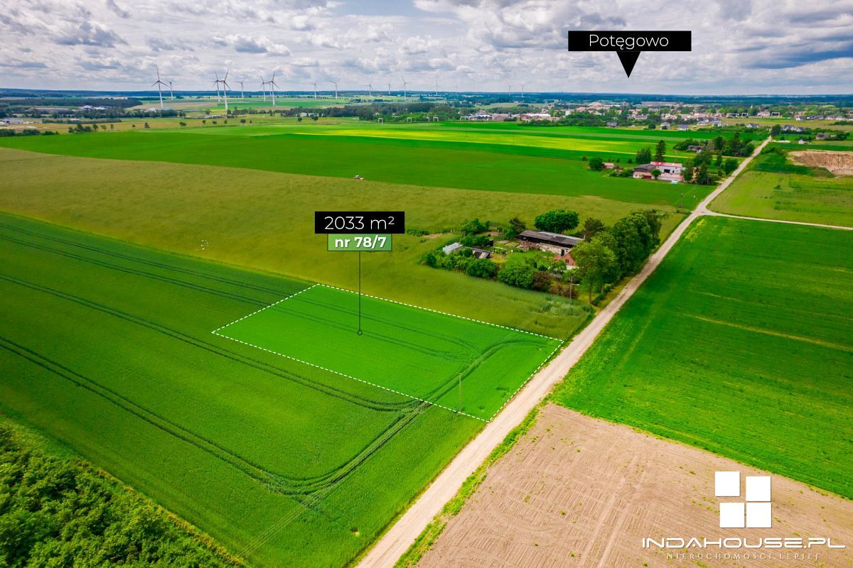 Duża działka pod budownictwo jednorodzinne Skórowo (2)