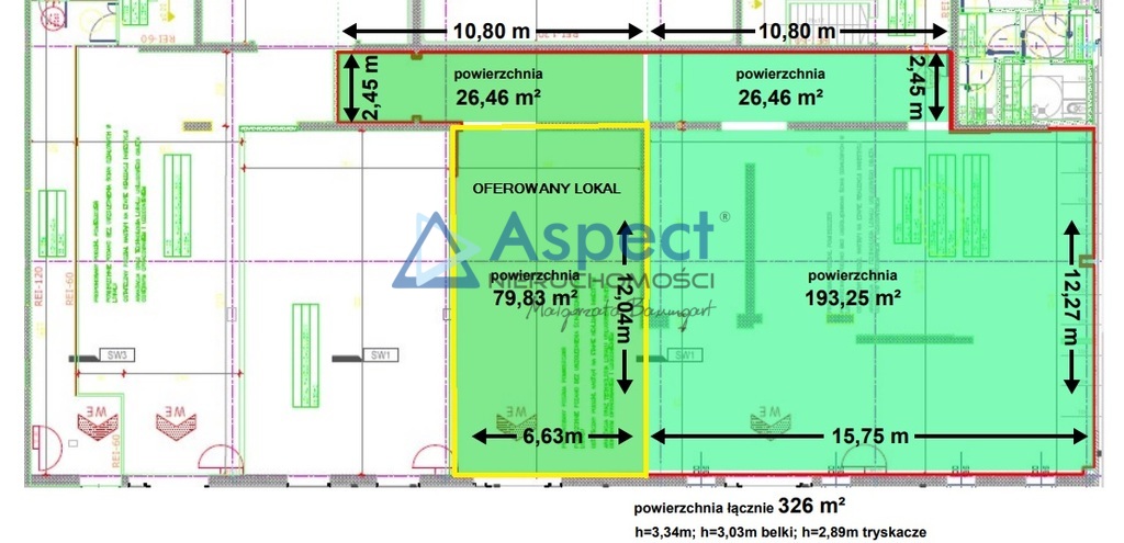 Wynajem, lokal 80 m2, Pomorzany. (1)