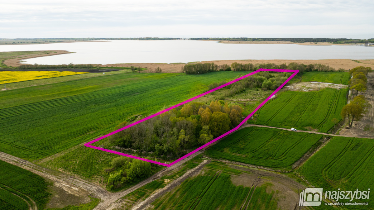 Dźwirzyno - działka 42 200 m2 nad jeziorem Resko  (3)