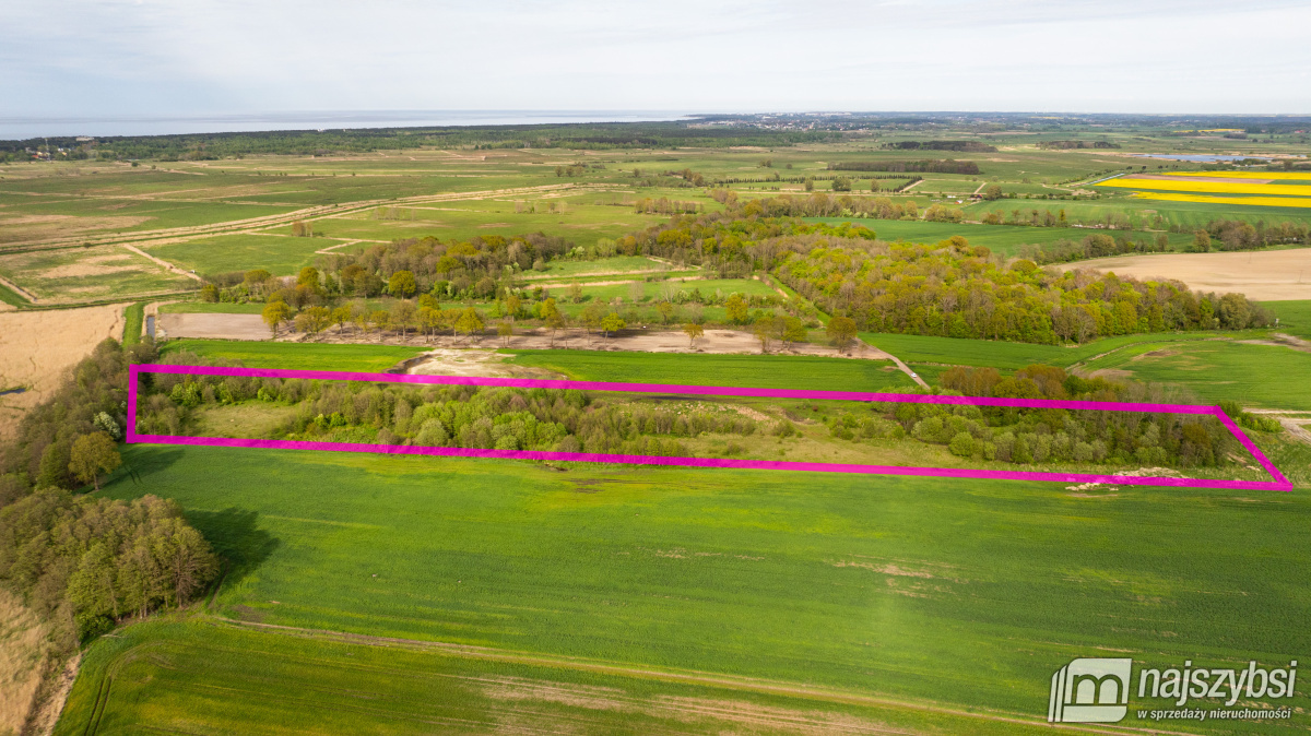 Dźwirzyno - działka 42 200 m2 nad jeziorem Resko  (5)