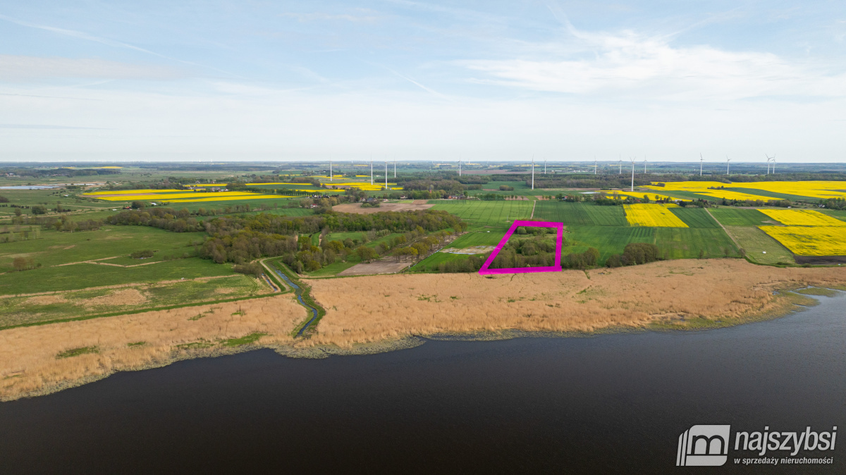 Dźwirzyno - działka 42 200 m2 nad jeziorem Resko  (6)