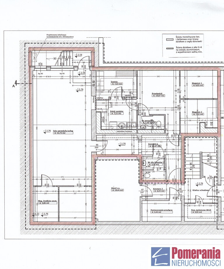 Śródmieście, Lokal 120m2, przyziemie , 3500zł/m-c (2)