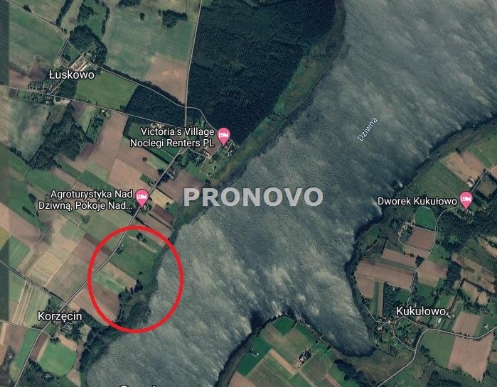 działka nad rzeką Dziwną (3)