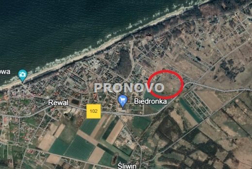działka budowlana 1972m2 Rewal (4)
