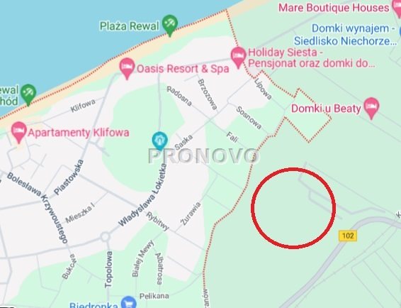 działka budowlana 1972m2 Rewal (7)