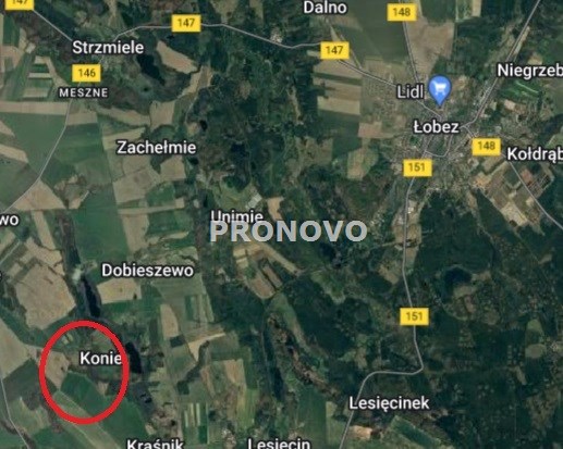 Działka budowlana przy jeziorach koło Łobza (15)