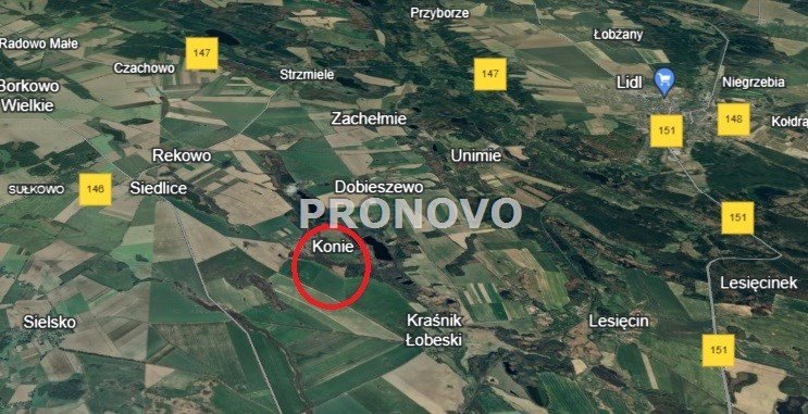 Działka budowlana przy jeziorach koło Łobza (16)