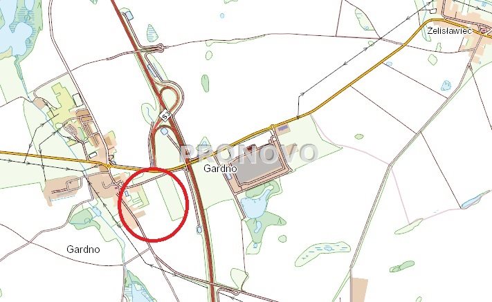 działka budowlana 9000m2 Gardno gm. Gryfino (3)