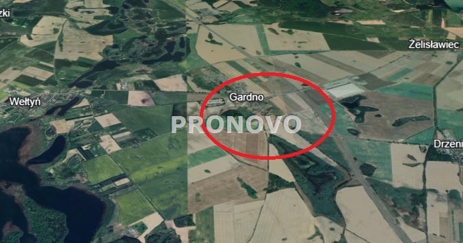 działka budowlana 9000m2 Gardno gm. Gryfino (4)