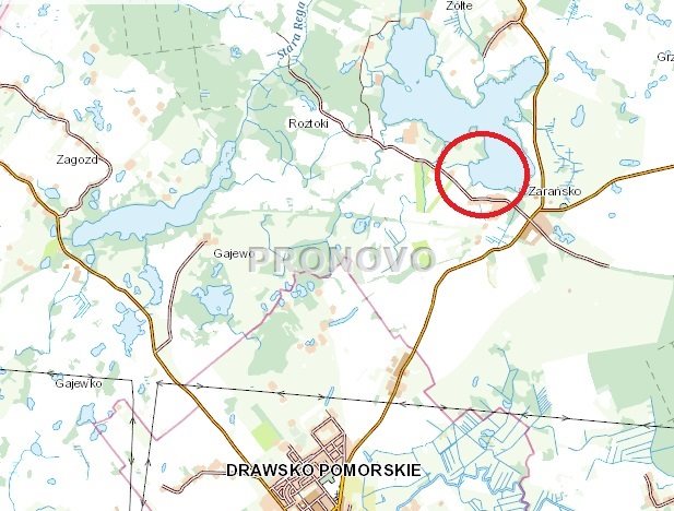 Działka budowlana 9900m2 z linią brzegową Pojezier (5)