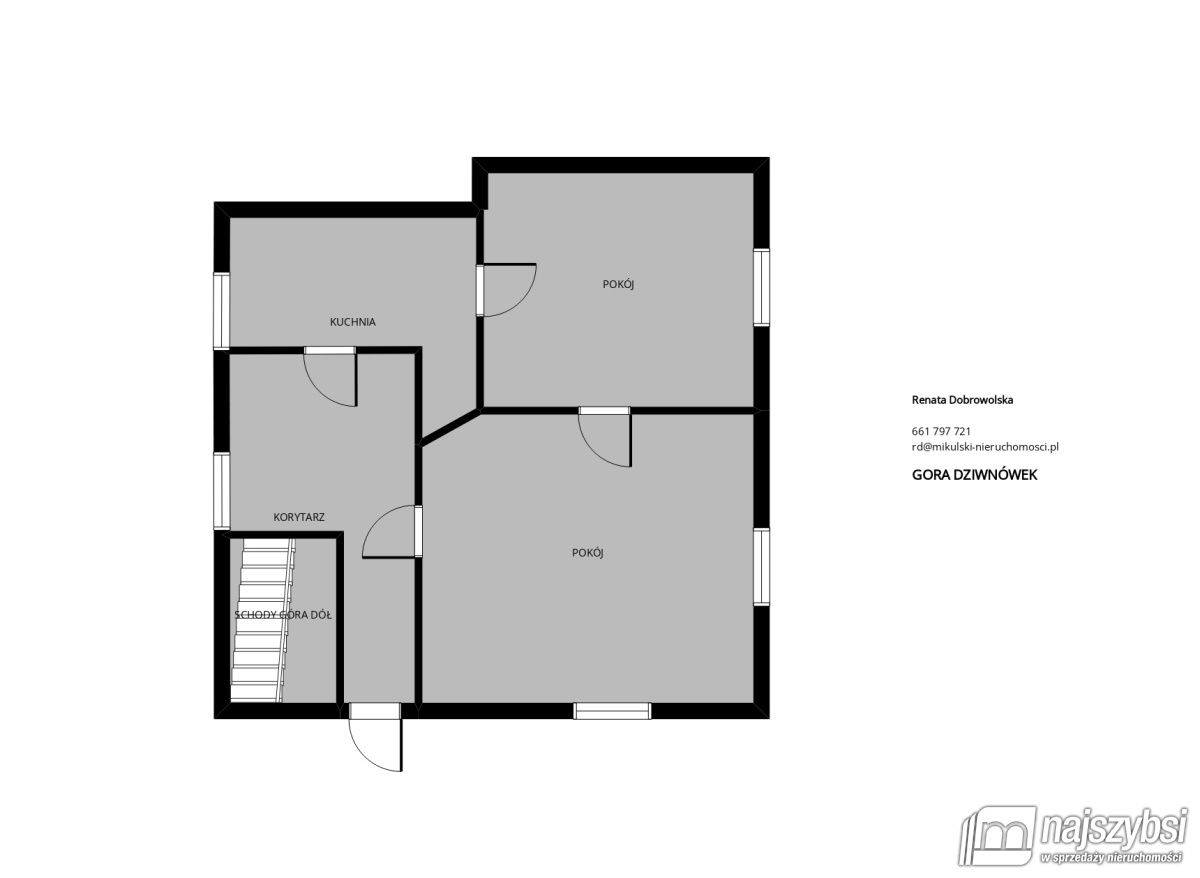 DZIWNÓWEK-DOM DWU APARTAMENTOWY  600 M DO MORZA (23)