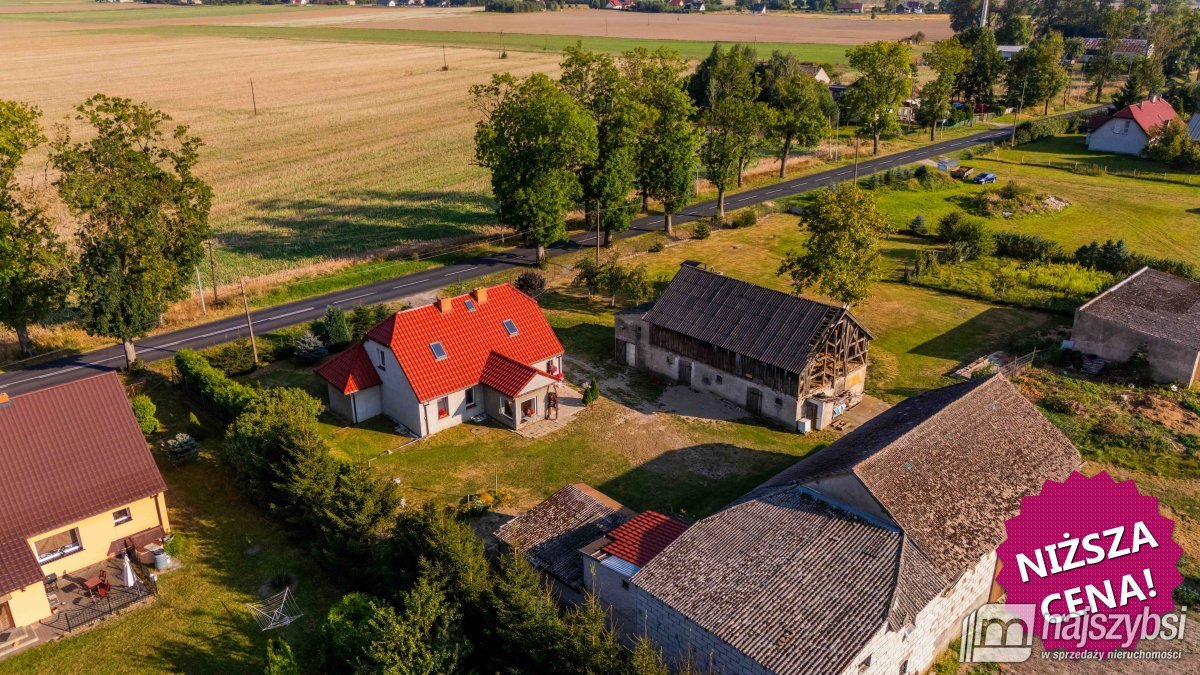 Goleniów-Nowogard DOM budynki gosp.+działka 1,2ha (1)