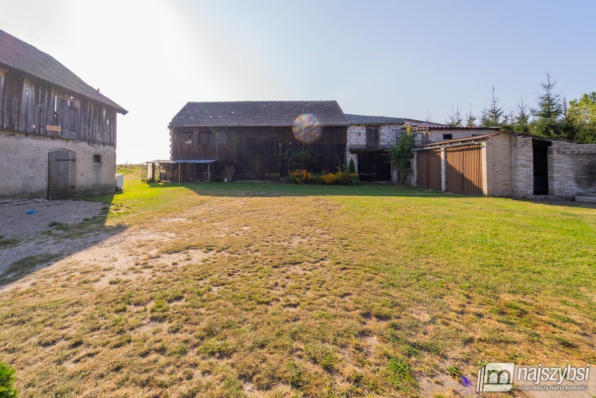 Goleniów-Nowogard DOM budynki gosp.+działka 1,2ha (40)