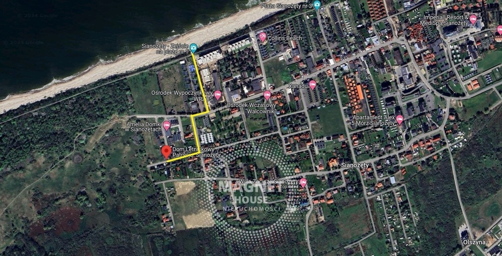 Dom gościnny dla 4 rodzin Sianożęty blisko morza (17)