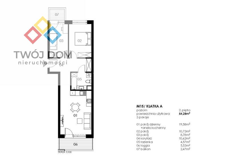 3 pokoje deweloperskie Koszalin, Wenedów (7)