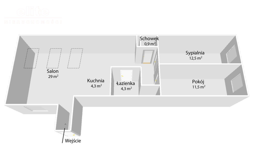 Centrum 3 pokoje, zabytkowa kamienica w Centrum (14)