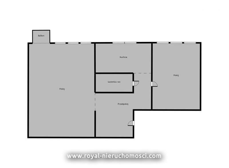 Mieszkanie 2 pokojowe 3 piętro na Przylesiu ! (12)