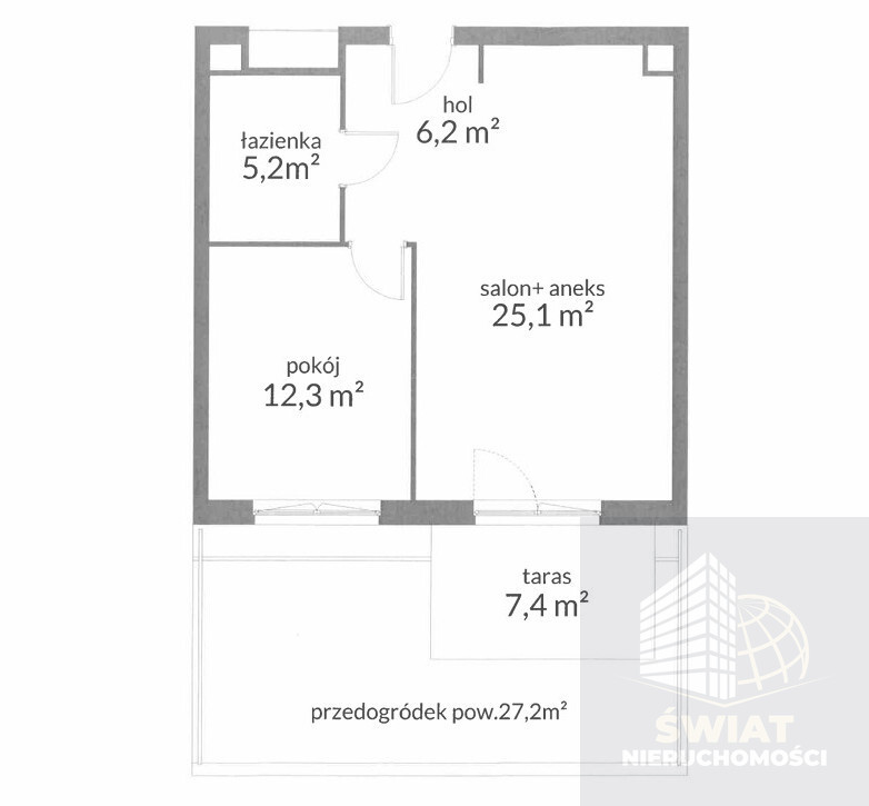 Pogodno , mieszkanie deweloperskie 2 pok. 48,8 m2 (1)