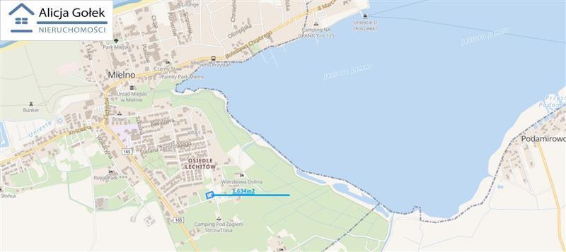 Mielno- działka  budowlana o pow. 1.634m2 (2)