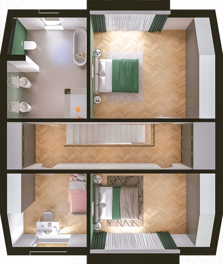 Oddanie 2025r./dom szeregowy/garaż/ S1_1c_1d_1e (2)