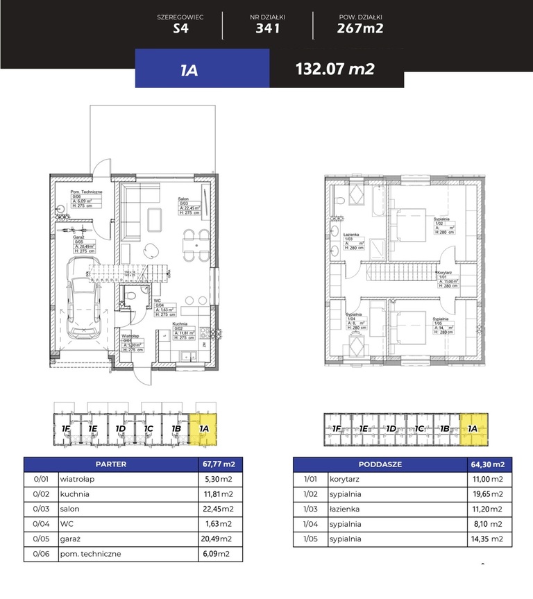 Szeregowiec/132m2/garaż/ogrzew.miejskie. ▶ S4_1A (9)
