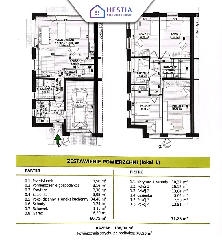 Bliźniak 5pokoi+garaż+ogródek, Mierzyn!!! (1)