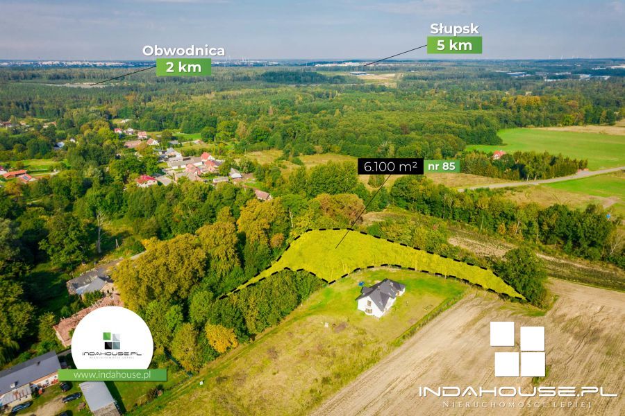 Działka budowlana z własnym lasem i strumieniem... (5)