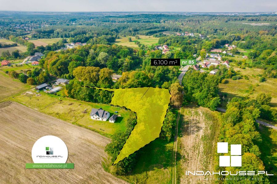 Działka budowlana z własnym lasem i strumieniem... (6)