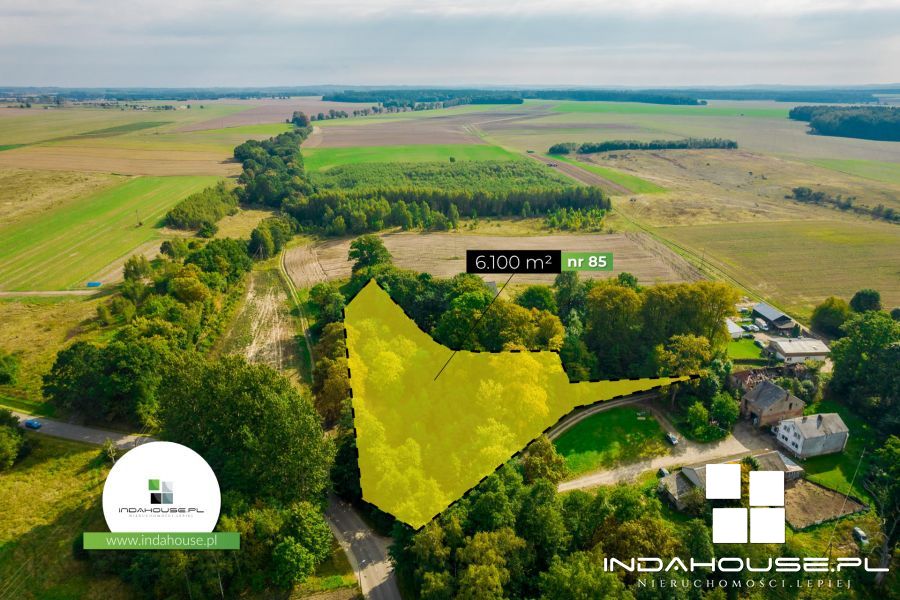 Działka budowlana z własnym lasem i strumieniem... (8)