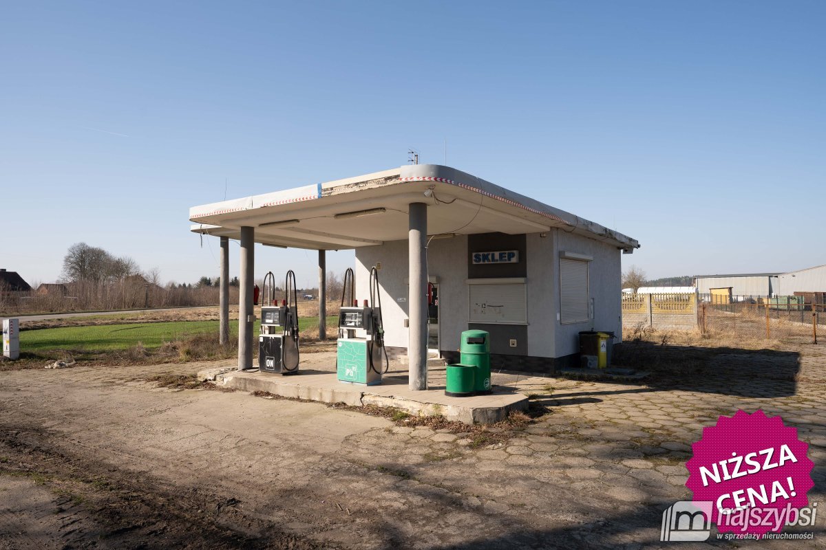 Golczewo -  duża działka 2333 m2 + stacja paliw (1)