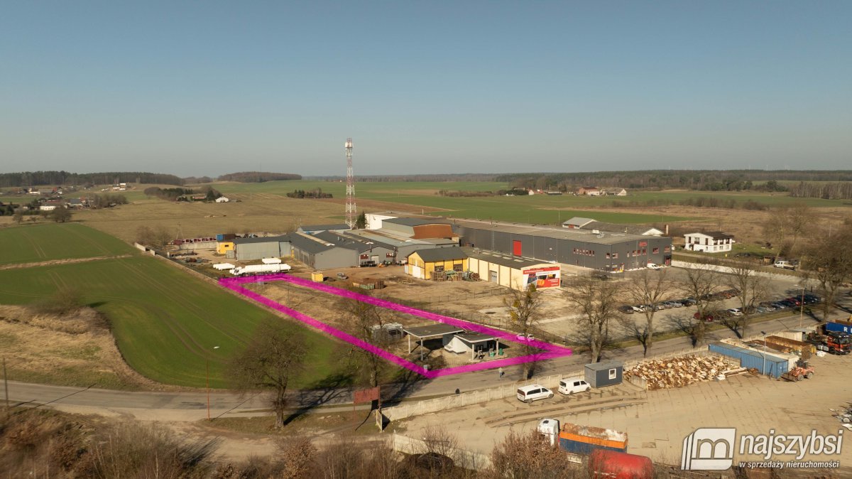 Golczewo -  duża działka 2333 m2 + stacja paliw (2)
