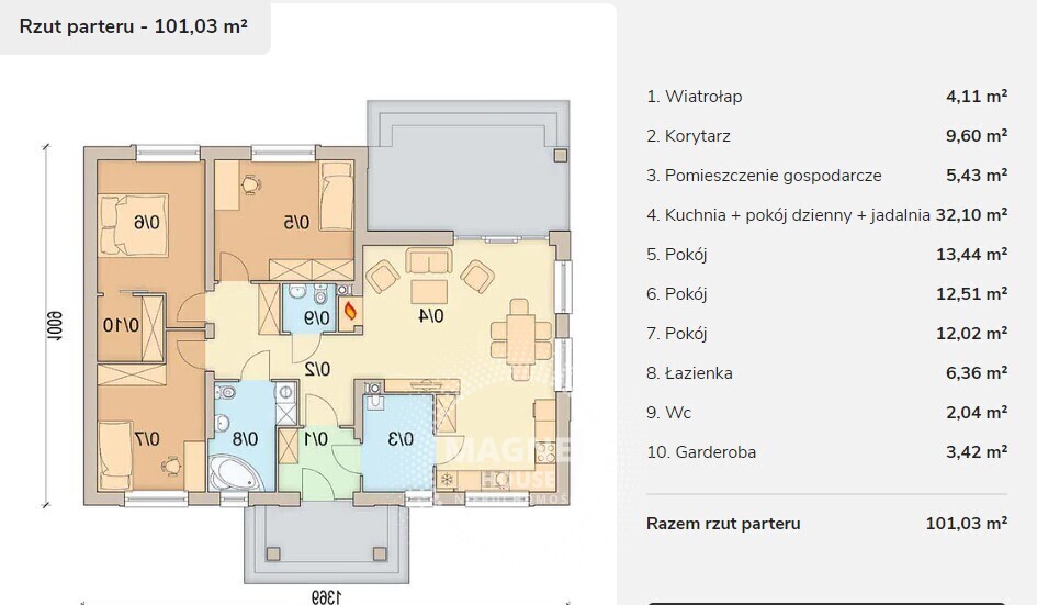 Dom z działką 1700m 2014r blisko S3 duże poddasze (16)