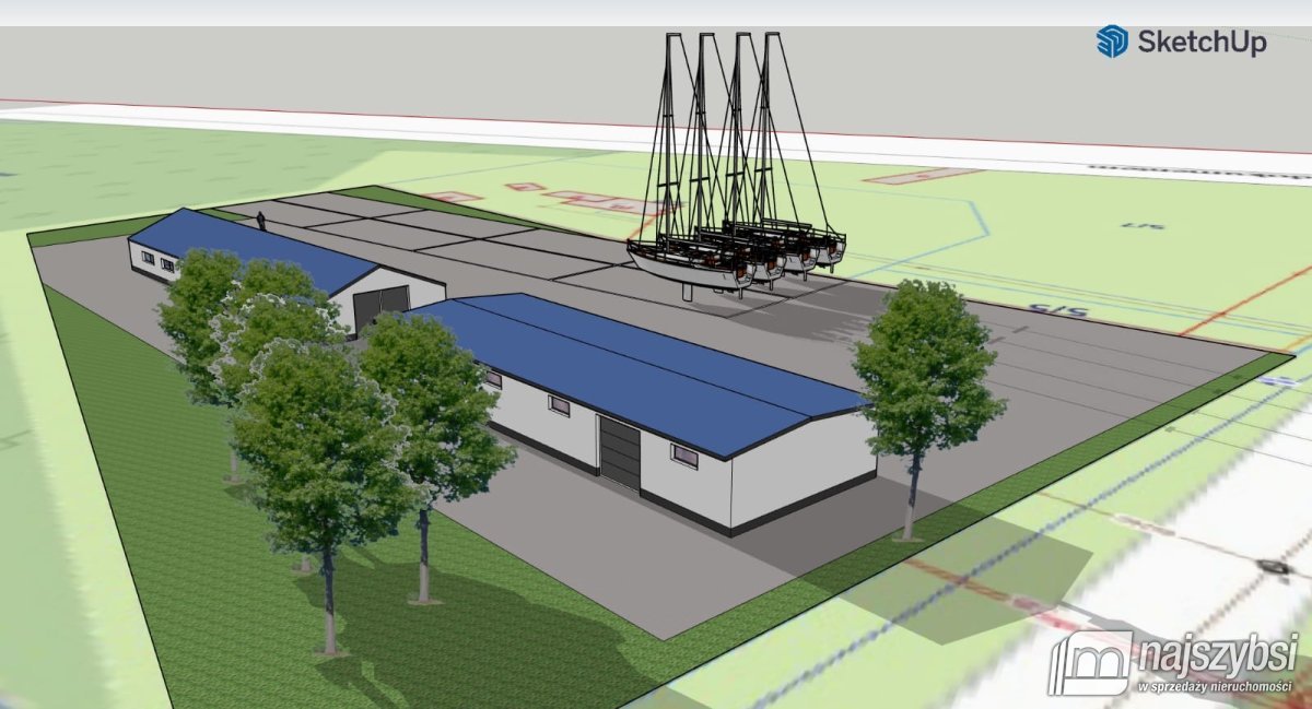 Stepnica - działka 5400m2 z zabudową magazynową (15)
