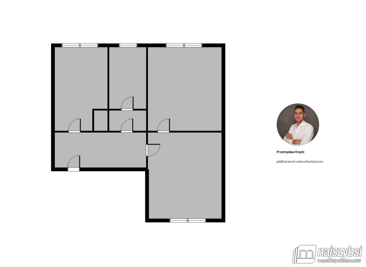 Szczecin - Eleganckie 2-pokojowe mieszkanie  (33)