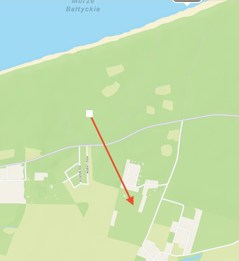 Działka 1,2km od plaży, przy lesie. Wydana WZ. (3)