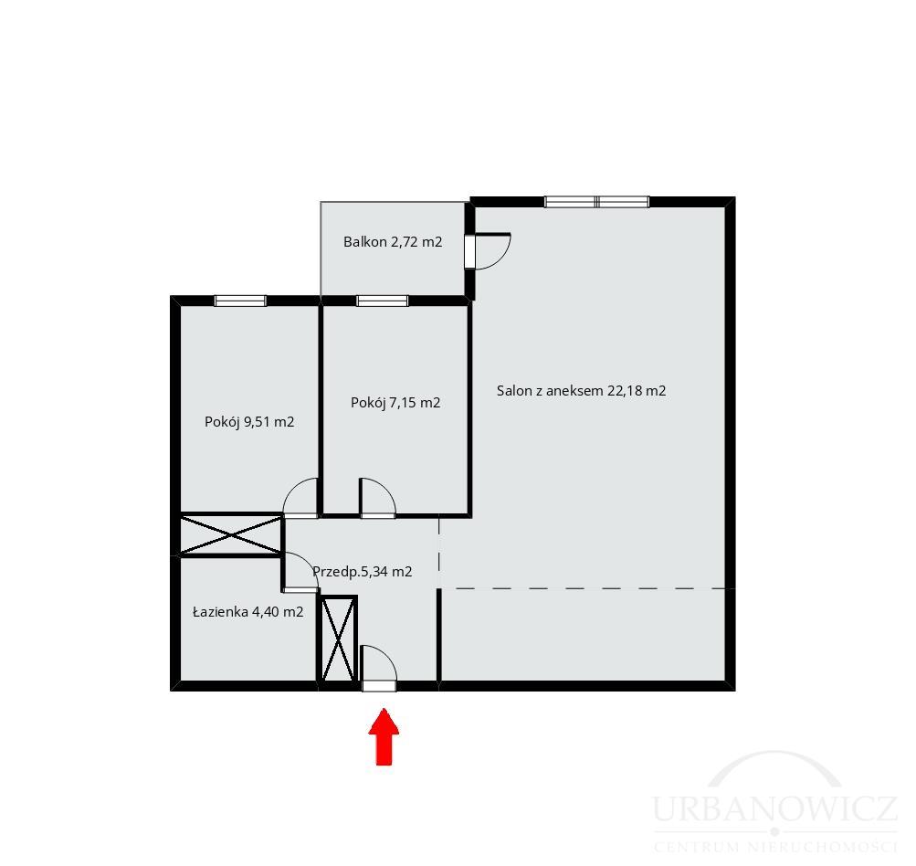 3 pokojowe w nowszym budownictwie, Koszalin, Hołdu (8)