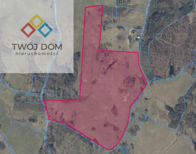 Działka rolna o areale 13,75 ha, gmina Polanów (1)