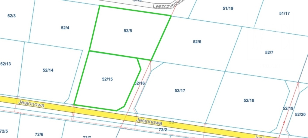 Działki w Rurzycy blisko las, nowa zabudowa (2)