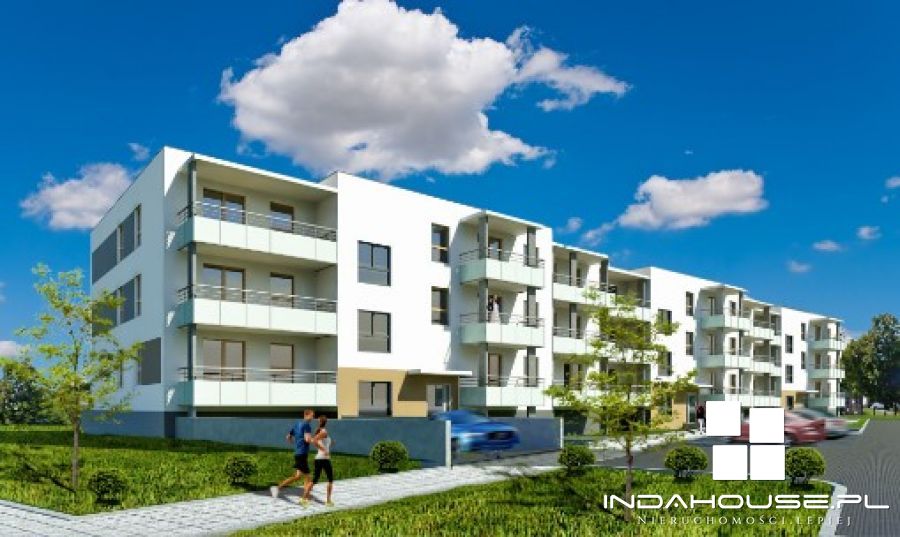 Nowe 3 pokojowe mieszkanie z balkonem na I piętrze (1)