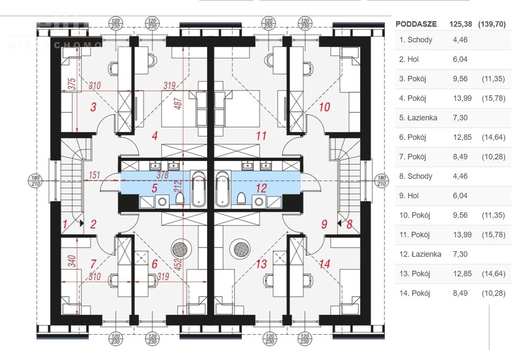 Siadło dolne gotowy bliźniak 5 pokoi i garaż (12)