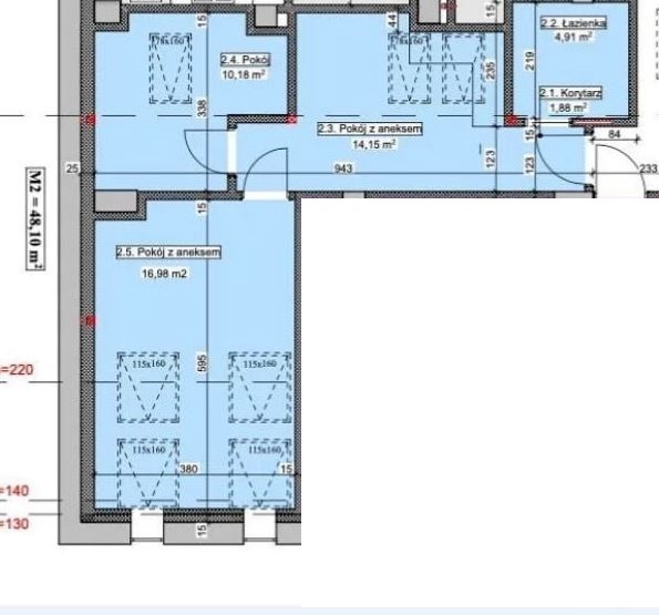 Nowe Mieszkanie 3 pokojowe w Centrum Szczecina (8)