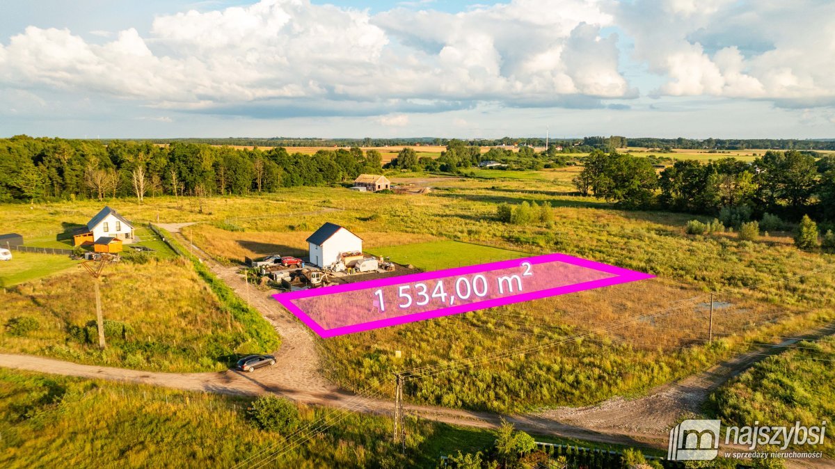 GRZYBOWO- DZIAŁKA Budowlana Grzybowo 1534m2 (1)