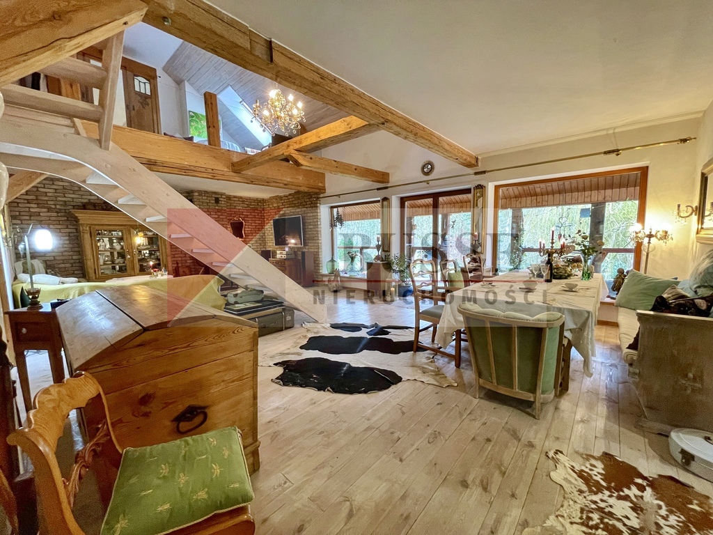 STYLOWY DOM! - Piękny!!! Duża działka! Przy lesie! (4)