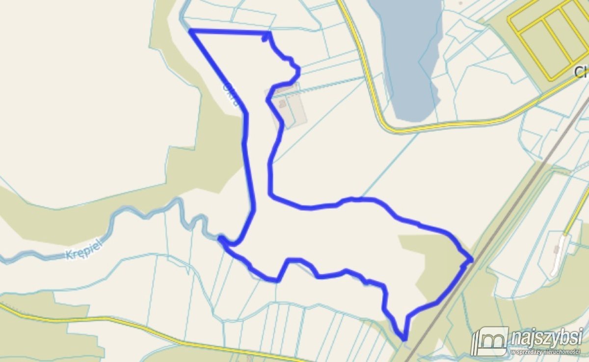 Chociwel obrzeża - okazja 28,53ha  widok na jezior (7)