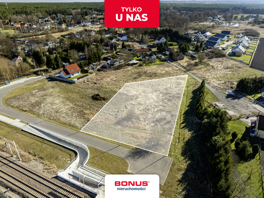 Działka budowlano-usługowa z drogą asfaltową mpzp (1)