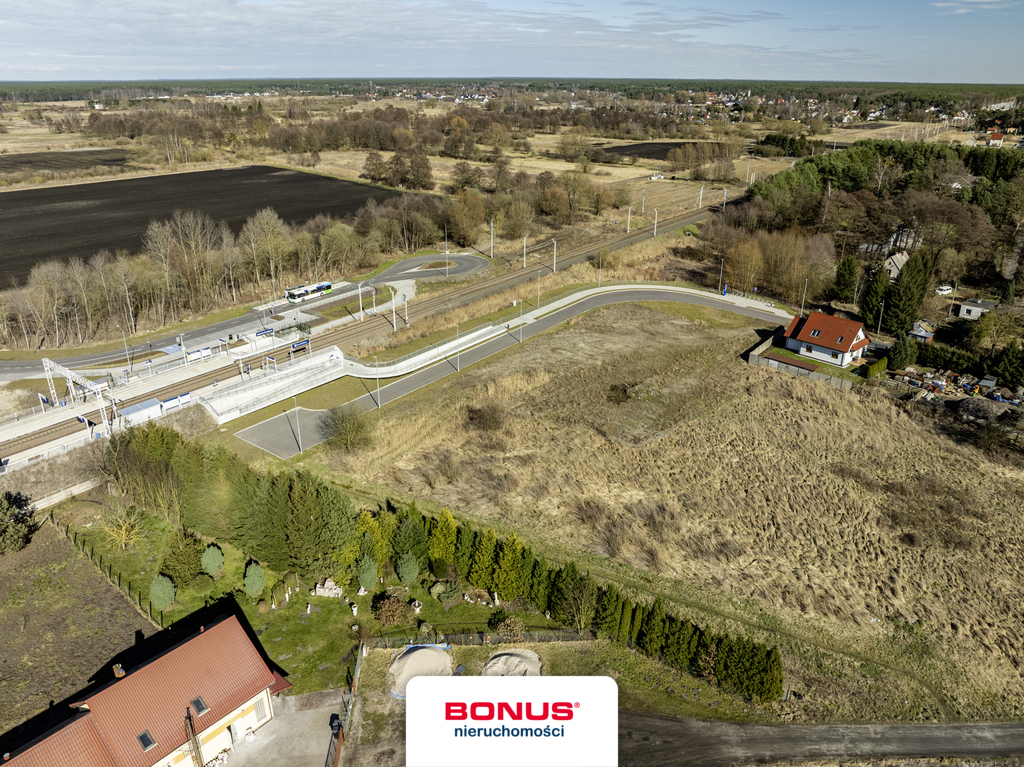 Działka budowlano-usługowa z drogą asfaltową mpzp (8)