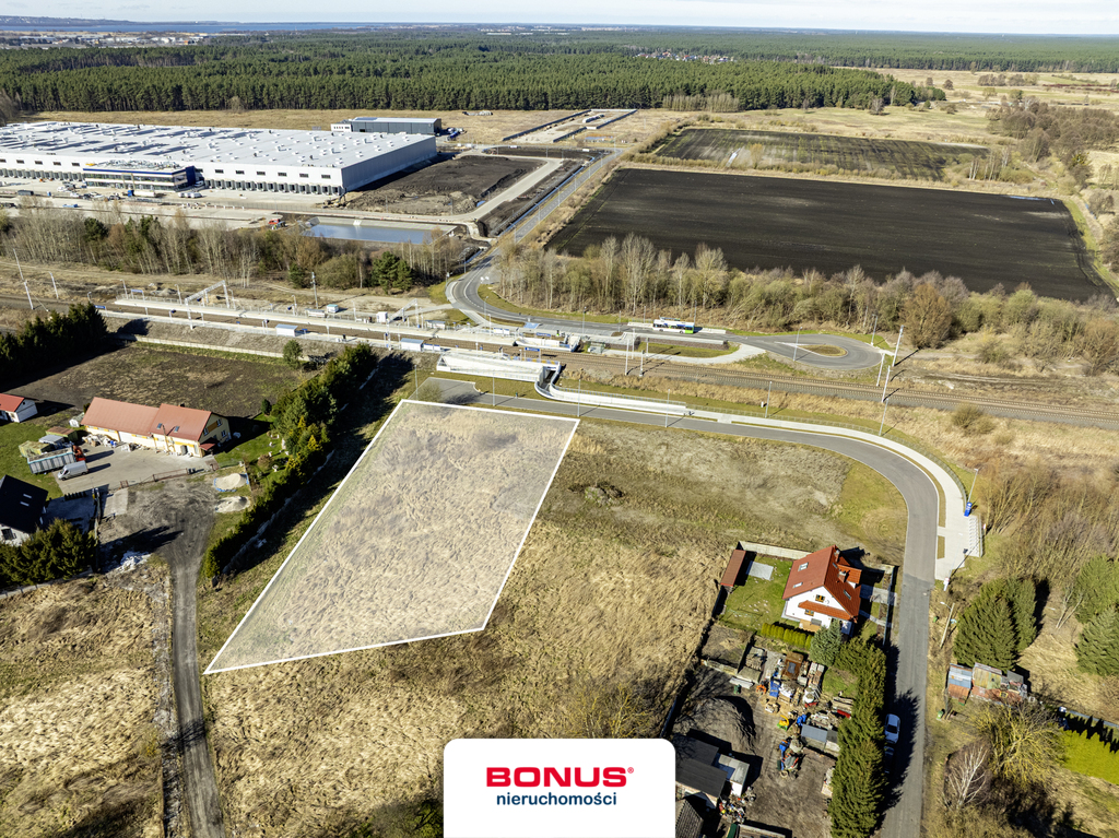 Działka budowlano-usługowa z drogą asfaltową mpzp (2)