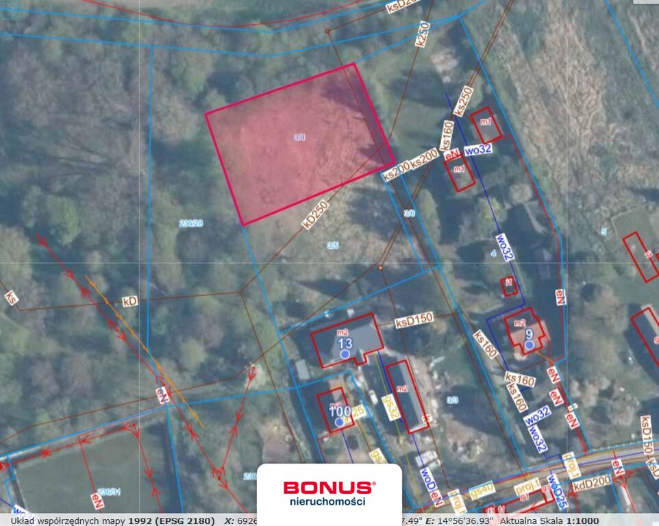 Działka budowlana 1818 m² – Gostyń (9)