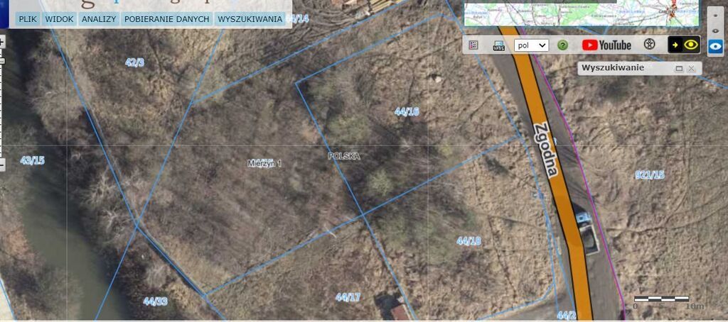 Mierzyn,budowlana 1170m2,plan,pełne uzbrojenie,dr. (5)